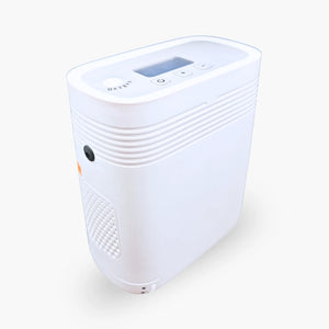 Portable 1-5L Adjustable Continuous Flow 3 Hours Battery Oxygen Concentrator - 1001S