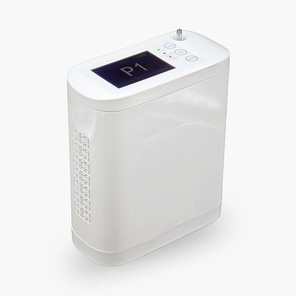 Portable 1-8 Adjustable Pulse&Continuous Flow 5 Hours Battery Oxygen Concentrator - BE12