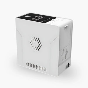 Portable 1-7L Adjustable Continuous&amp;Pulse Flow Battery Oxygen Concentrator - 1BCM1