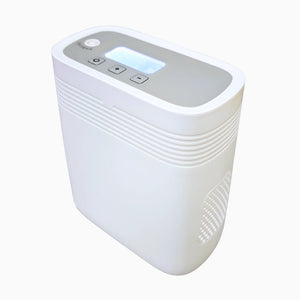 1001S Tragbarer 1–5L Sauerstoffkonzentrator mit kontinuierlichem Durchfluss 2.5 Stunden Akku, CE zertifiziert