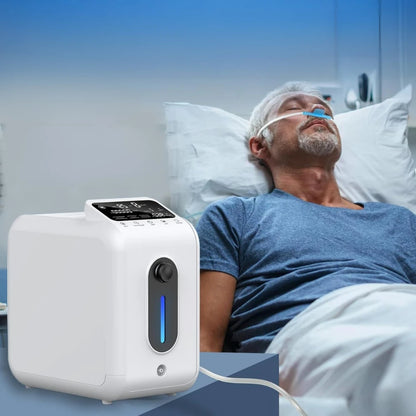 Home 1-9L Adjustable Continuous Flow Oxygen Concentrator - DF-018